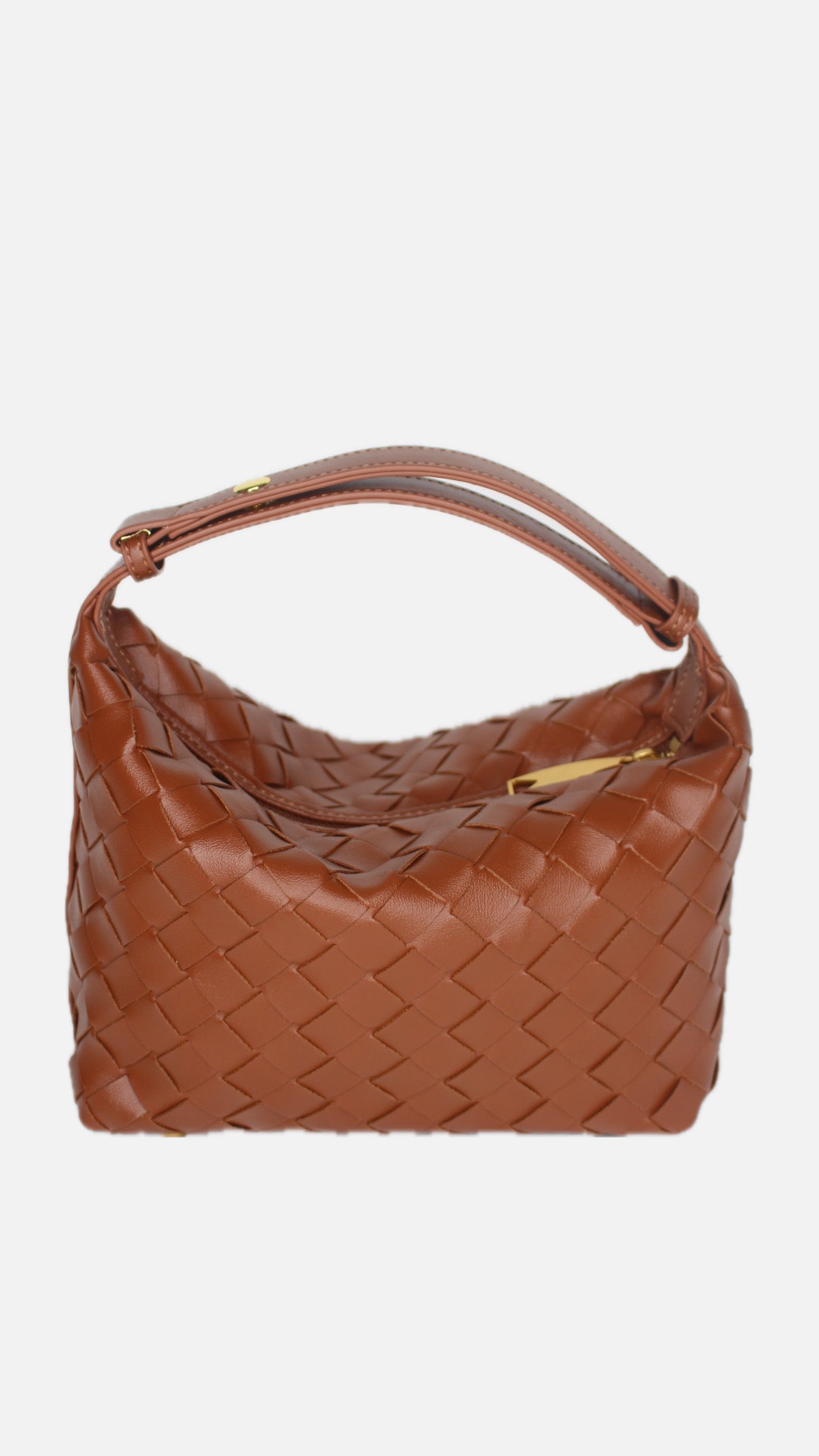 The Isabella Mini Woven shoulder bag