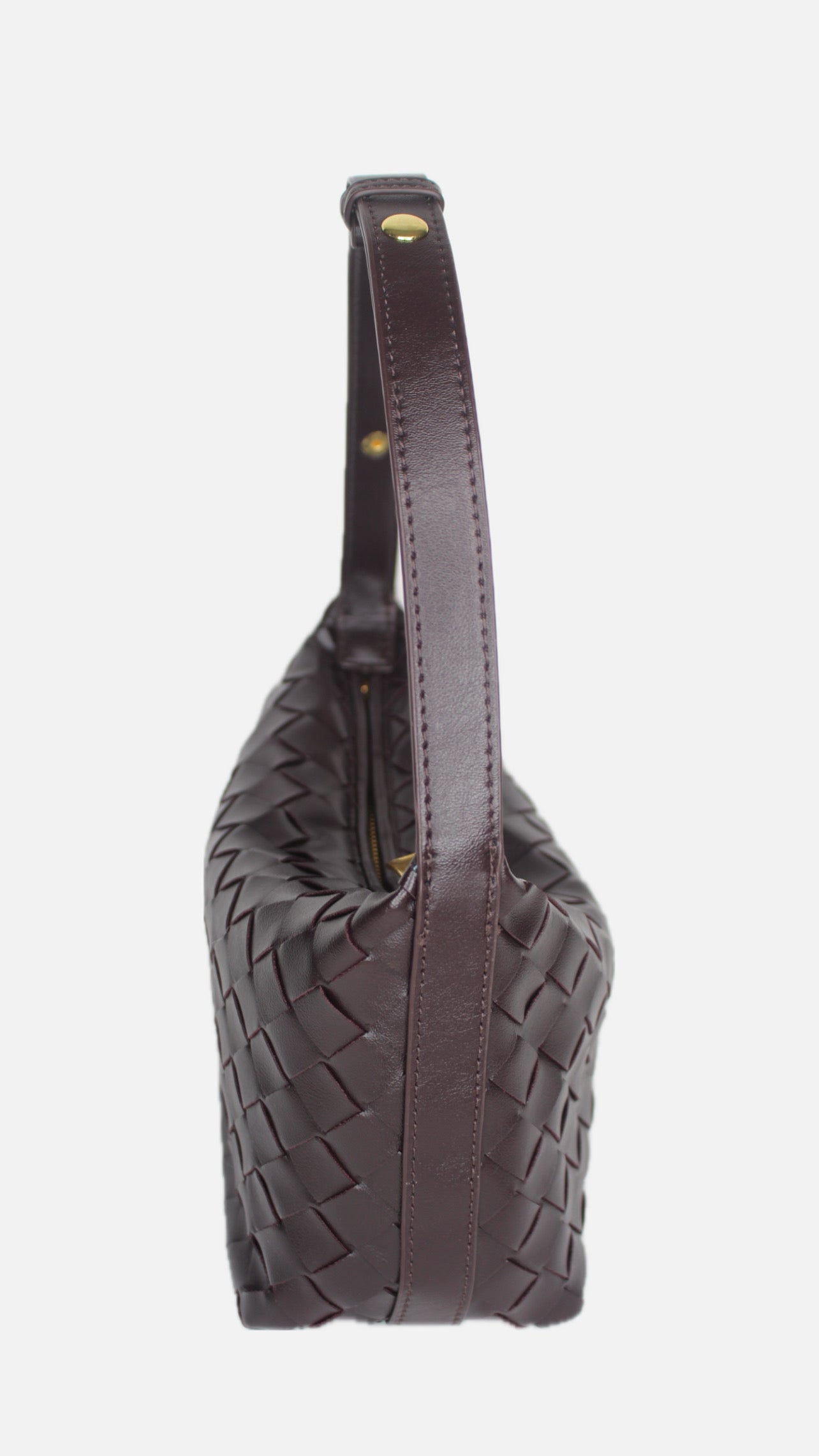 The Isabella Mini Woven shoulder bag