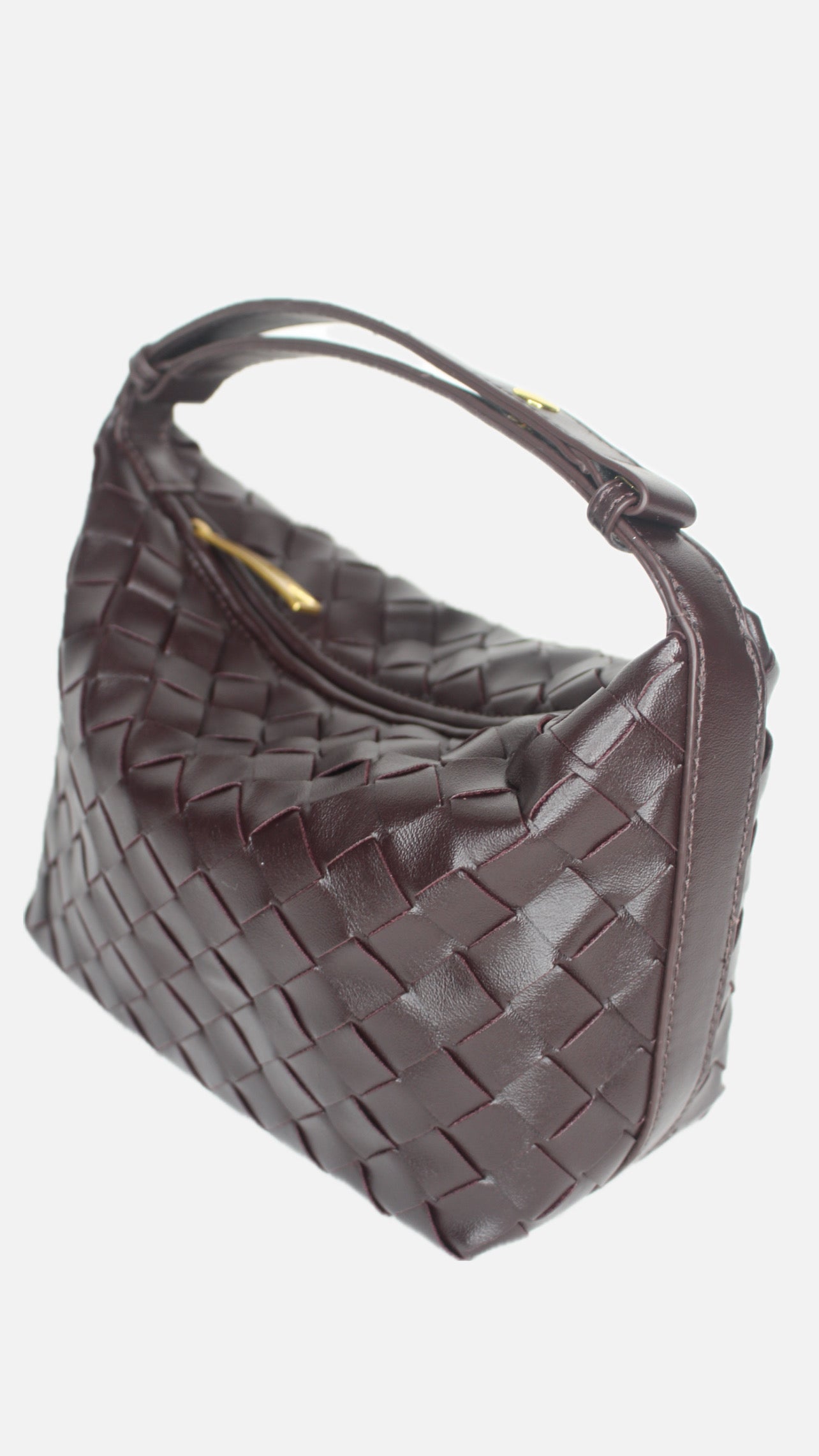 The Isabella Mini Woven shoulder bag