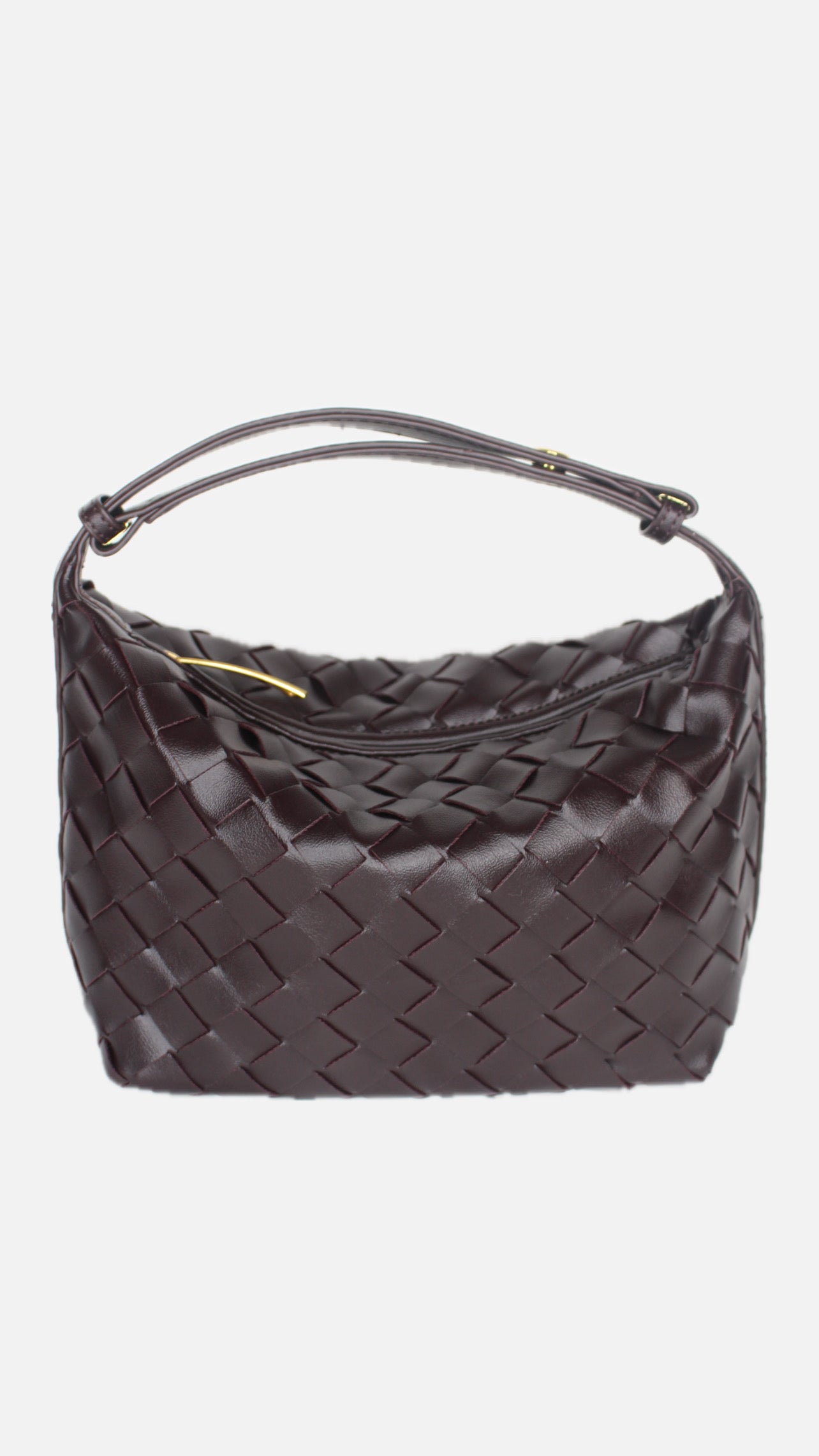 The Isabella Mini Woven shoulder bag